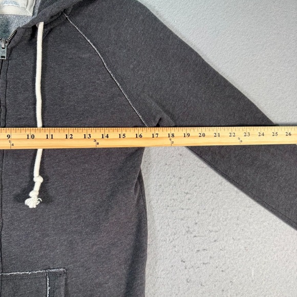 Aerie Hoodie Sweatshirt Women Small Gray Fleece Heavyweight Comfort Classic City - Picture 5 of 10